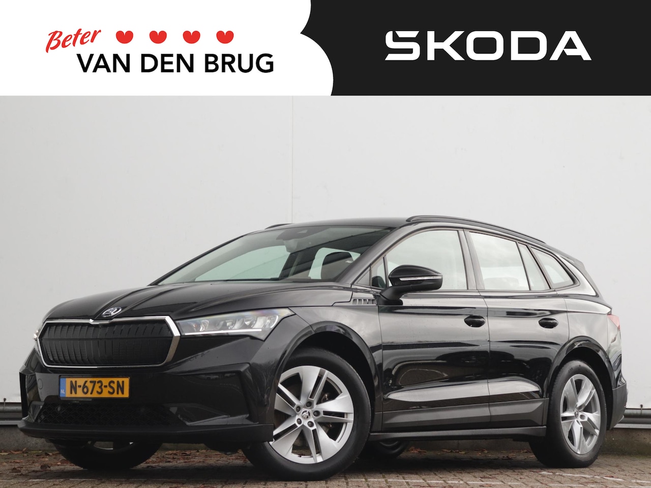 Skoda Enyaq iV - 60 | Trekhaak wegklapbaar | Navigatie | Adaptive Cruise | Stoelverwarming | - AutoWereld.nl