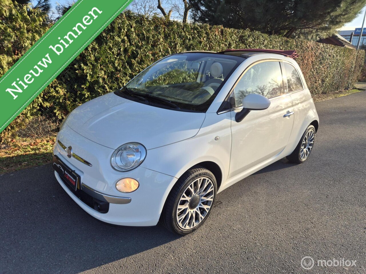 Fiat 500 C - 1.2 Lounge Cabrio Pdc Leder WINTERBANDENACTIE - AutoWereld.nl