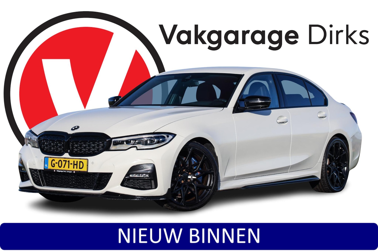BMW 3-serie - 320i M-Sport ✅ Leder ✅ H&K ✅ 20 inch - AutoWereld.nl
