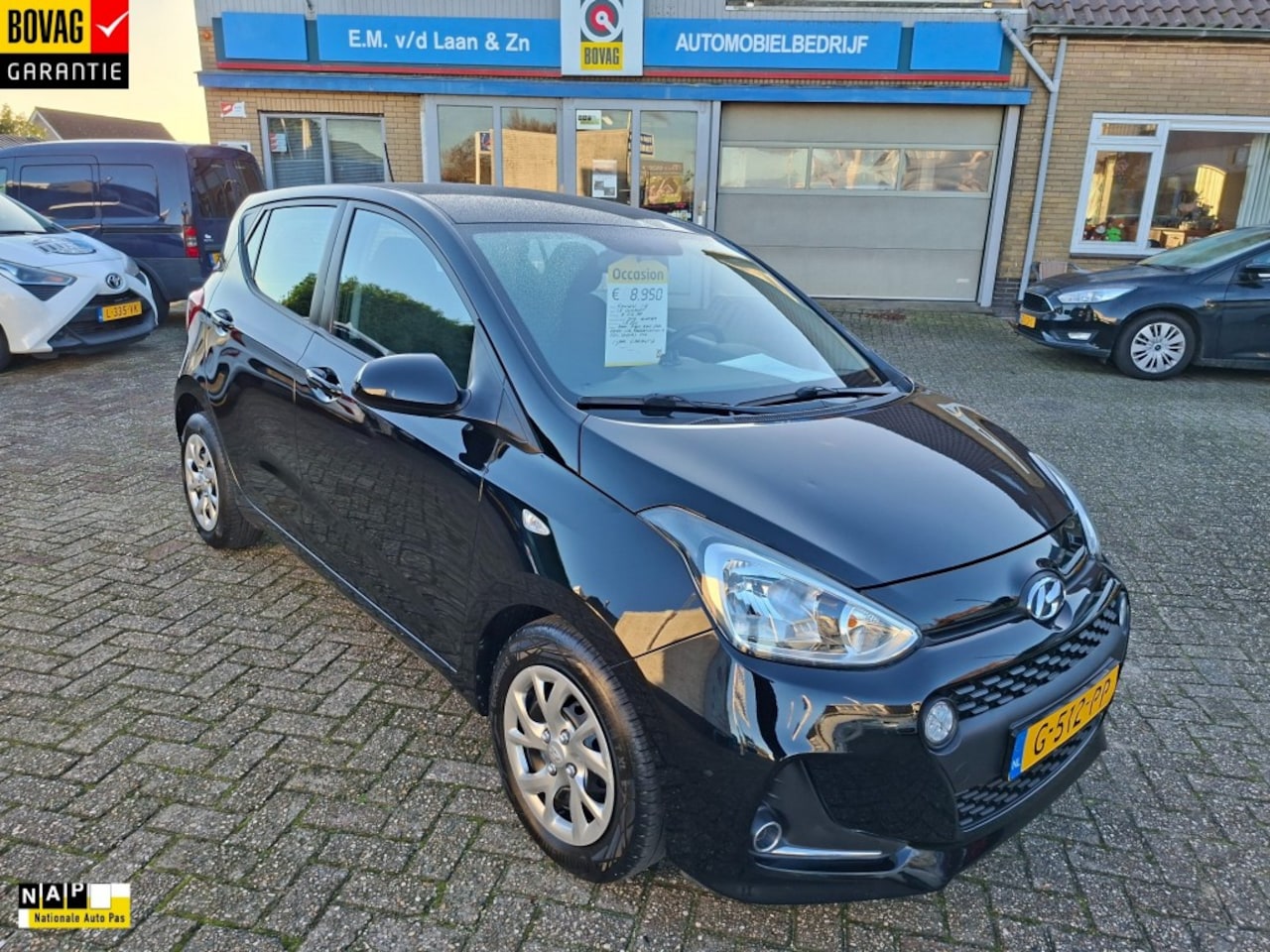 Hyundai i10 - 1.0i Comfort RADIO/AIRCO/NAVI/CRUISE/ELEC.RAMEN V+A/PDC - AutoWereld.nl
