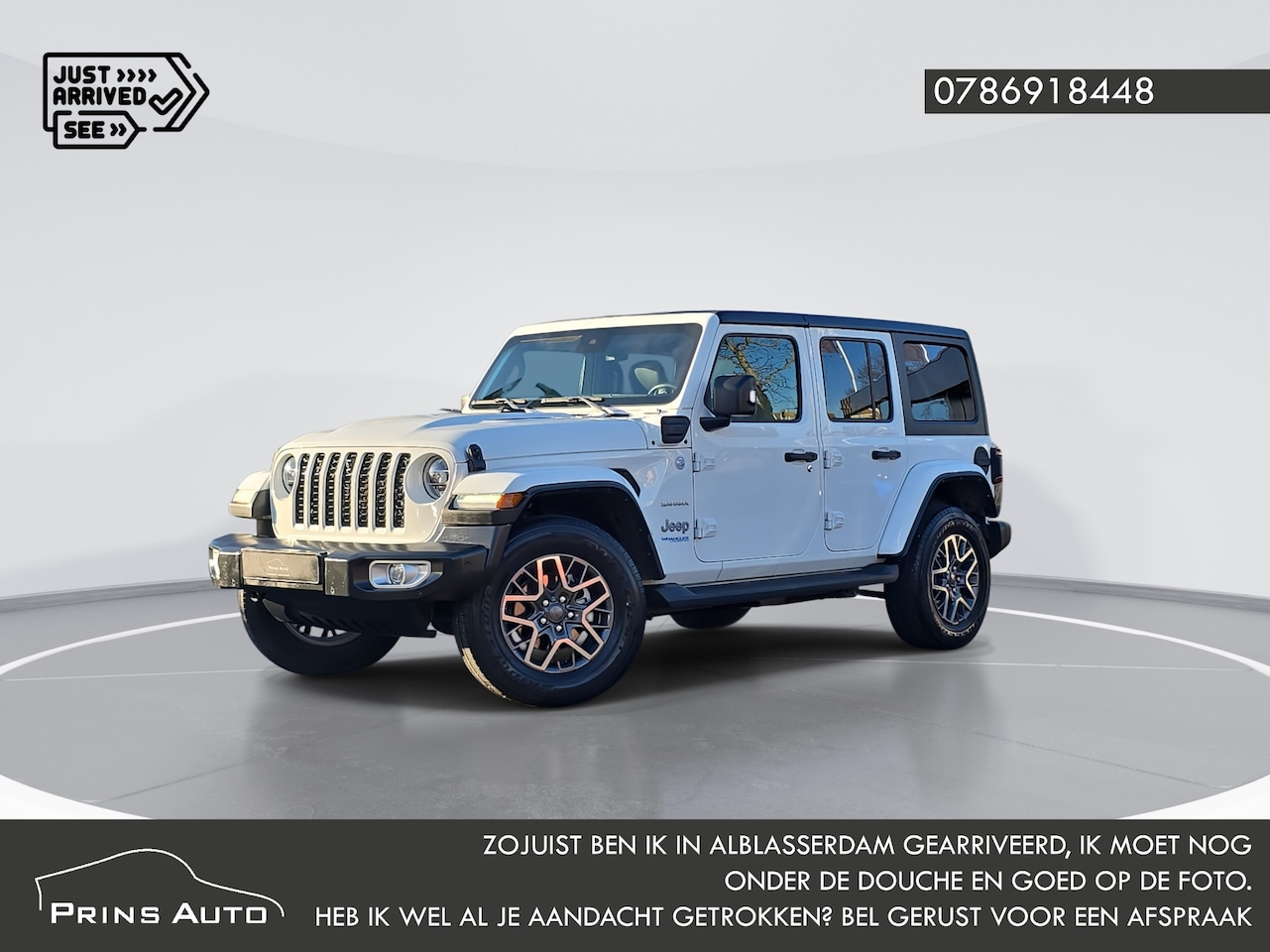 Jeep Wrangler Unlimited - 4xe 380 Sahara |STUUR+STOELVERW.|CAMERA V+A|ALPINE AUDIO| 4160 - AutoWereld.nl