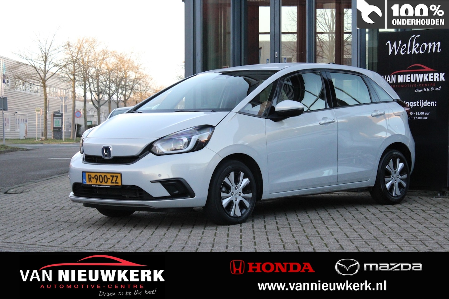Honda Jazz - 1.5E:HEV 109pk Hybrid Automaat Elegance Carplay Navigatie Stoelverwarming - AutoWereld.nl