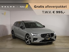 Volvo V60 - T6 350PK Automaat Plug-in Hybrid AWD Ultra Dark / Adaptieve Cruisecontrol / Parkeersensore