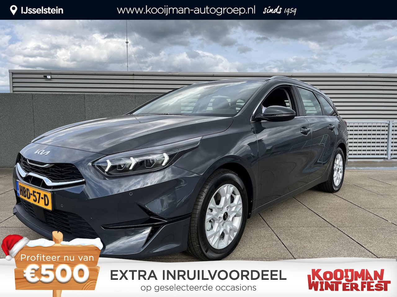 Kia Cee'd Sportswagon - Ceed 1.5 T-GDi DynamicLine NAVIGATIE / PDC / FULL LED / ACHTERUITRIJCAMERA - AutoWereld.nl