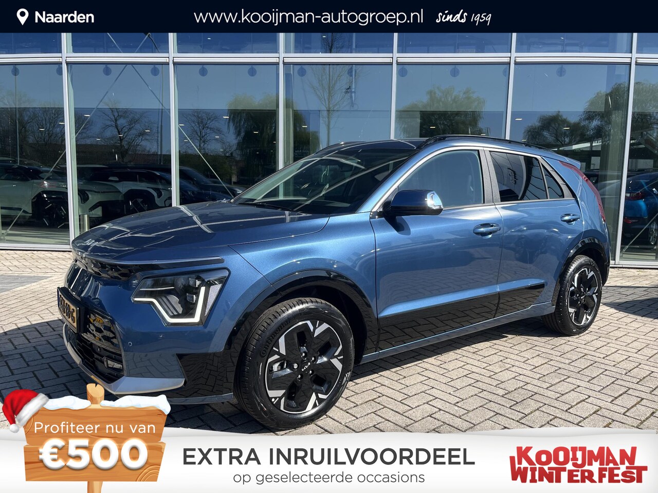 Kia Niro EV - DynamicPlusLine 64.8 kWh |Bel voor demo prijs| Head UP Display | Schuifkanteldak| Stoel/st - AutoWereld.nl