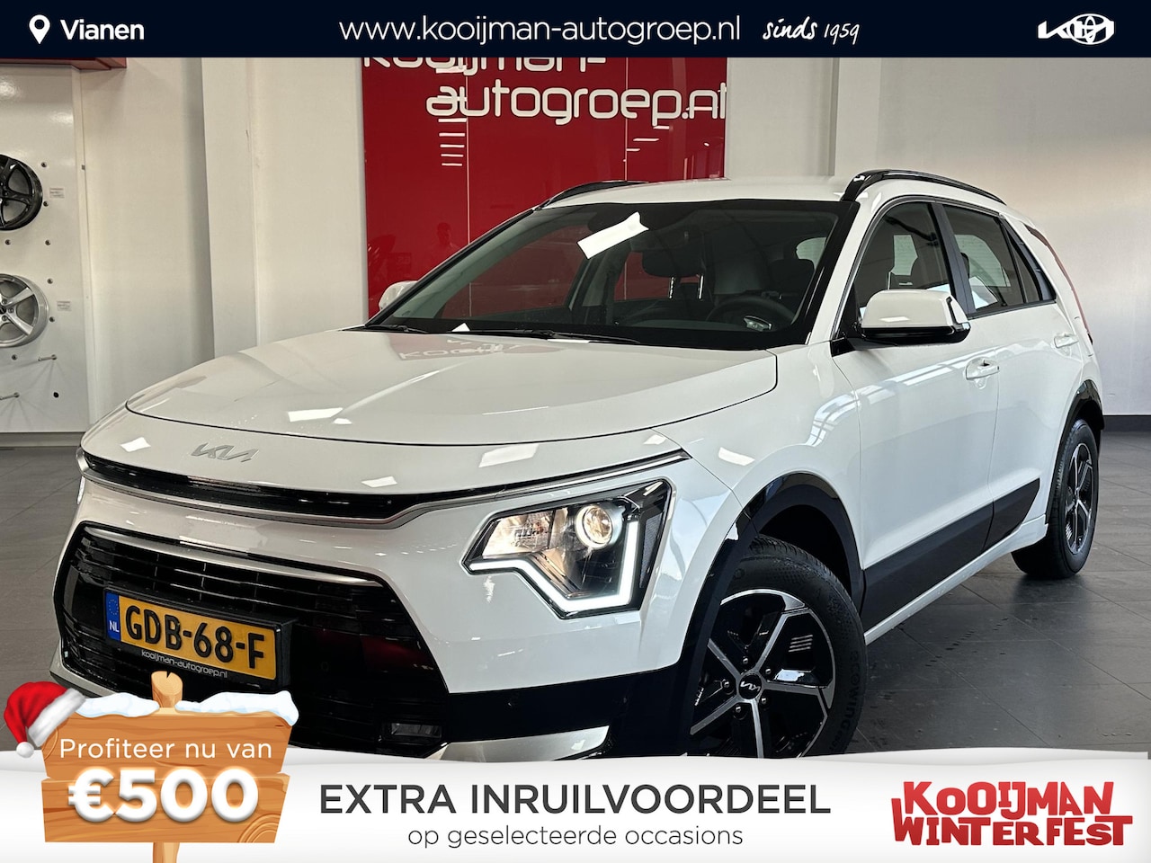 Kia Niro - 1.6 GDi Hybrid DynamicLine 1.6 GDi Hybrid DynamicLine - AutoWereld.nl