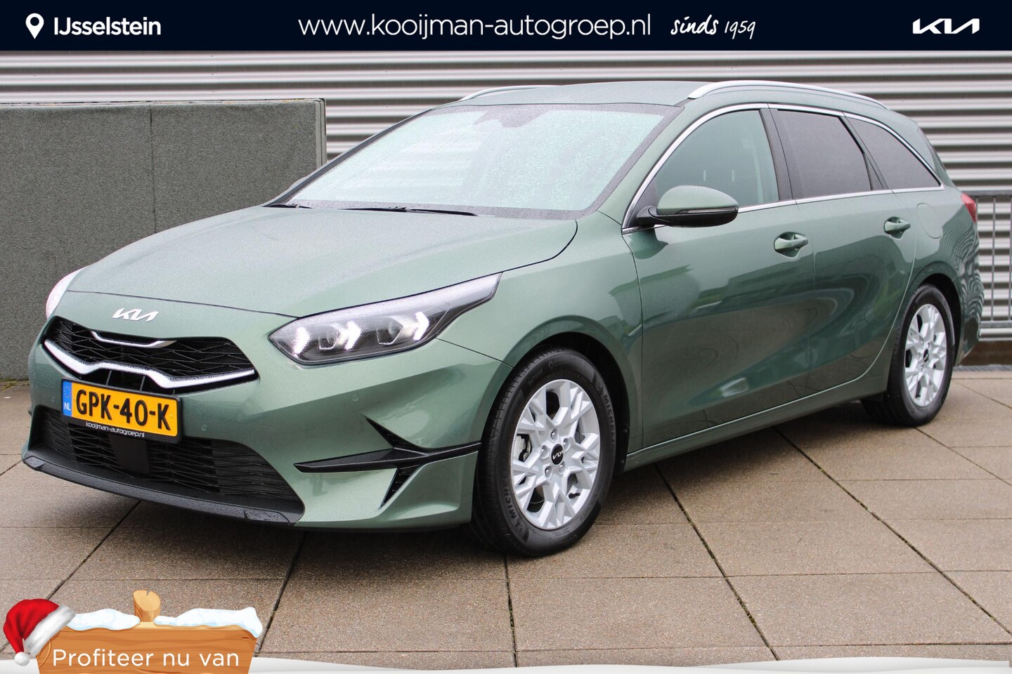 Kia Cee'd Sportswagon - Ceed 1.0 T-GDi DynamicPlusLine NAVIGATIE / ACHTERUITRIJCAMERA / HALF LEDER - AutoWereld.nl