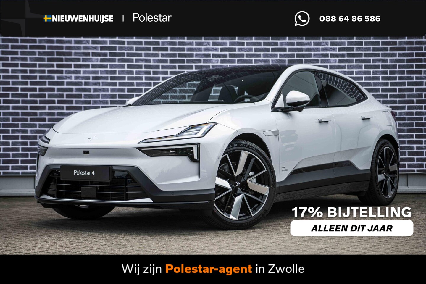 Polestar 4 - Long Range Dual motor 100 kWh Pilot | Plus | 21" | - AutoWereld.nl