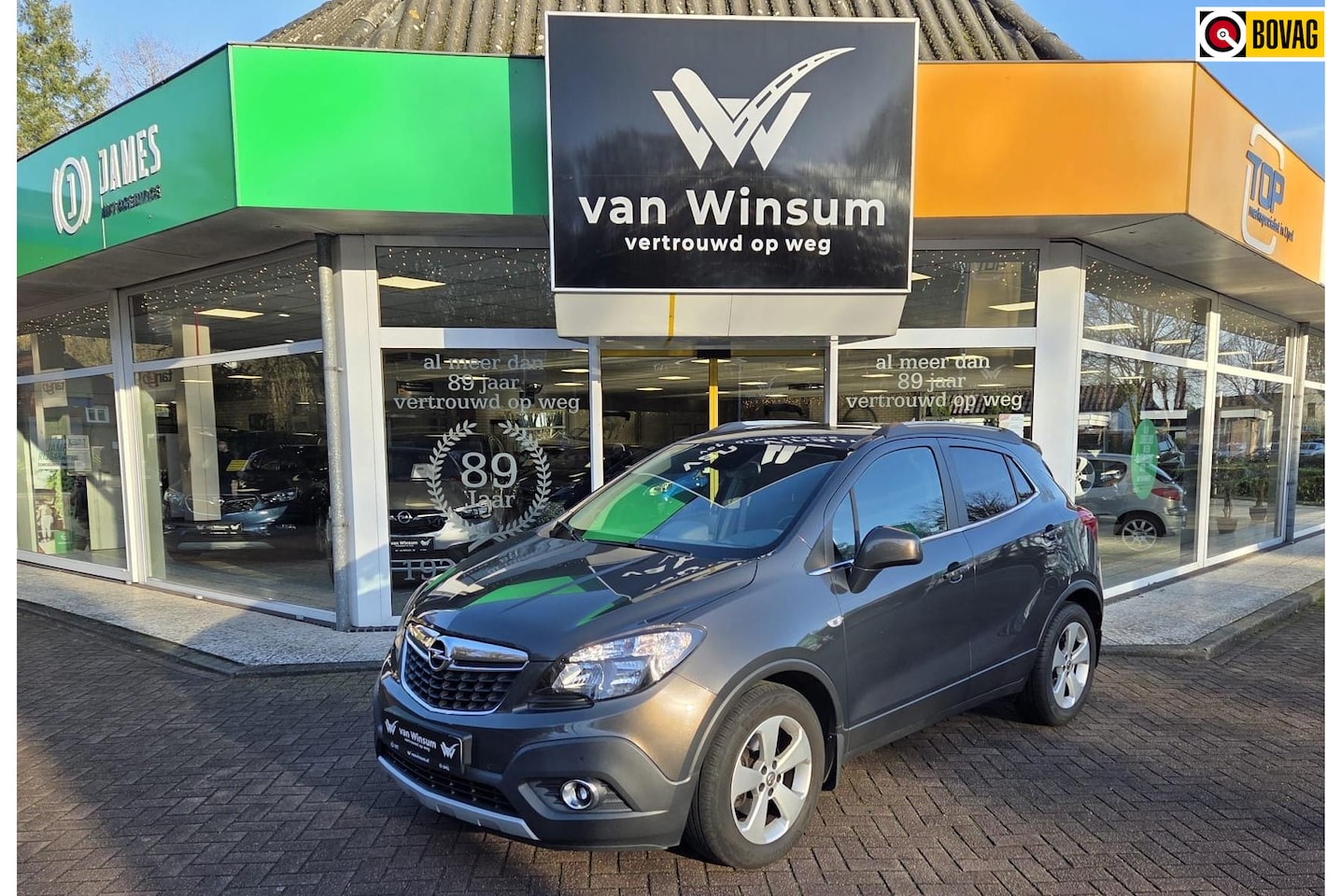 Opel Mokka - 1.4 T Innovation | Navi | Schuifdak | Trekhaak Leder | Camera | AGR voorstoelen | - AutoWereld.nl