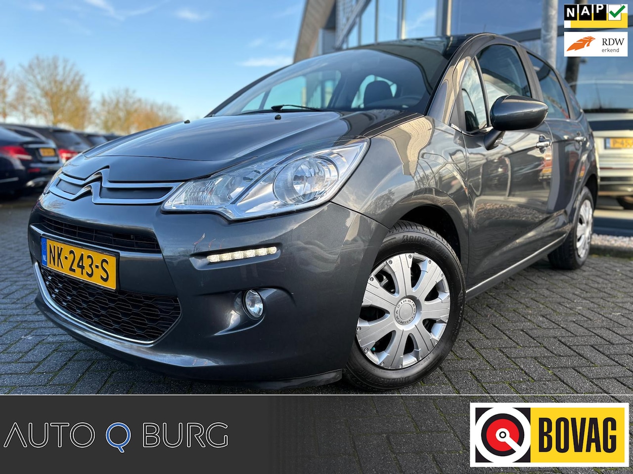 Citroën C3 - 1.2 PureTech Feel Edition | Airco| PDC | Elektrische Ramen/Spiegels | ORG NL | - AutoWereld.nl