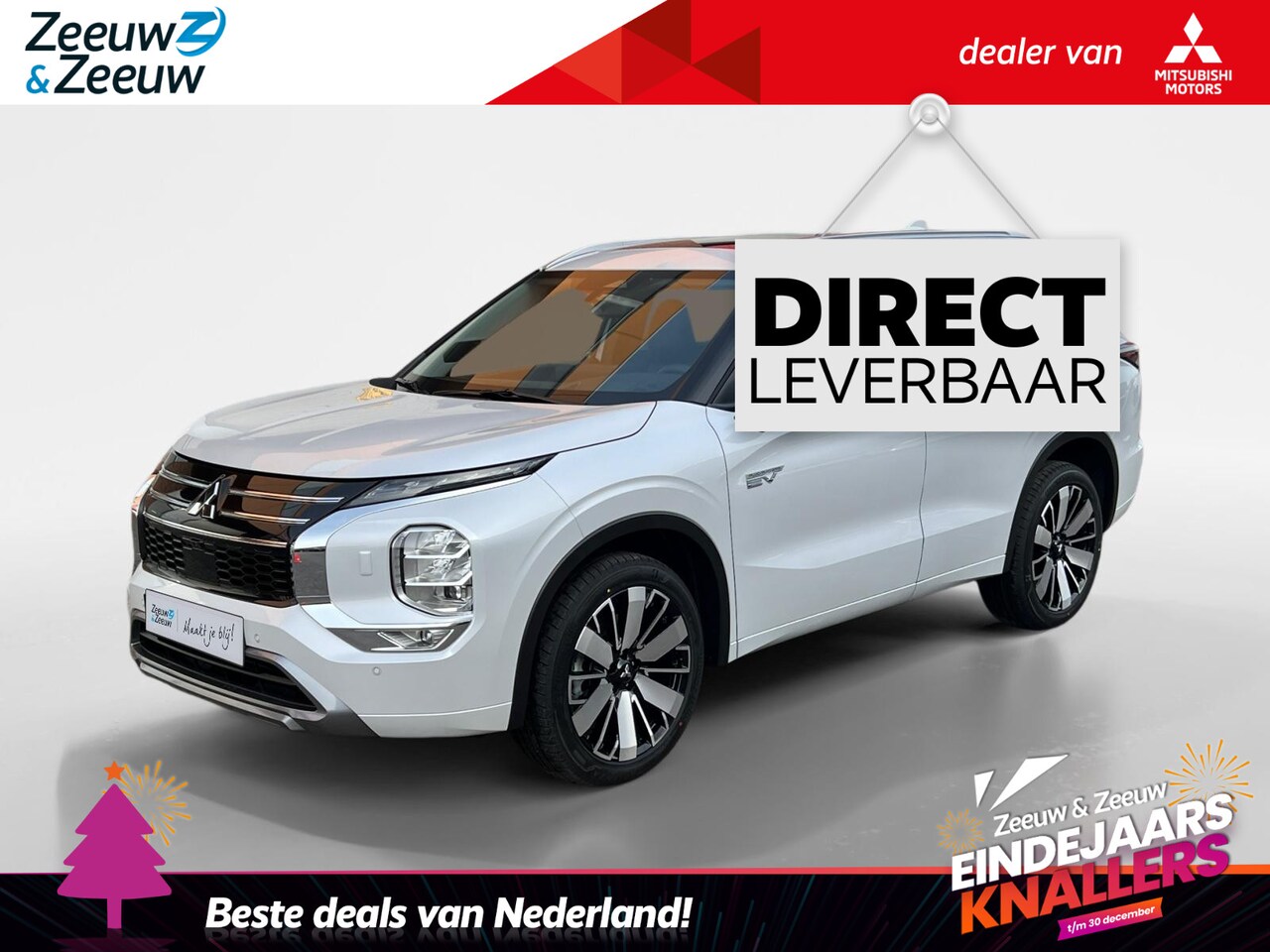 Mitsubishi Outlander - 2.4 PHEV Instyle | €6000,- KORTING + €500 euro Accessoire Cheque!| OP=OP| 8 Jaar garantie| - AutoWereld.nl