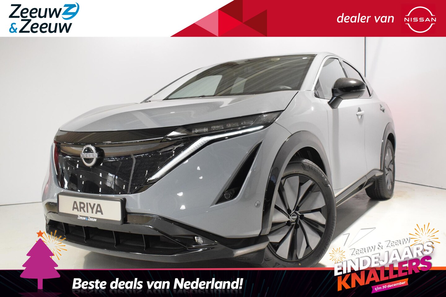 Nissan Ariya - Evolve 91 kWh |Stoel verwarming en verkoeling|Parkeersensoren voor en achter|Camera 360|El - AutoWereld.nl