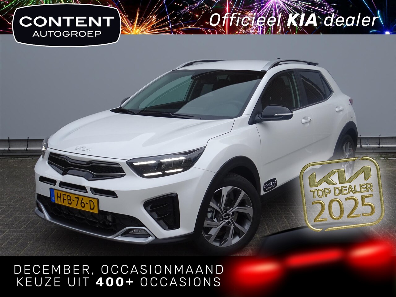 Kia Stonic - 1.0 T-GDi MHEV GT-Line 1.0 T-GDi MHEV 100pk GT-Line - AutoWereld.nl
