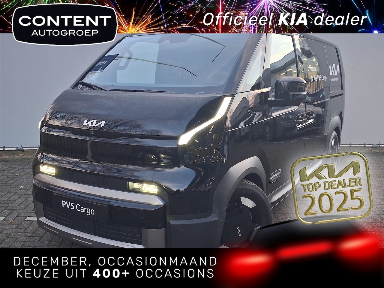 Kia PV5 - Cargo 51.5 kWh 163pk L2H1 Essential - AutoWereld.nl