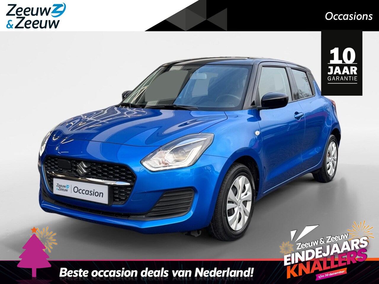 Suzuki Swift - 1.2 Comfort Smart Hybrid | Cruise | Spoiler | Garantie tot oktober 2031! - AutoWereld.nl