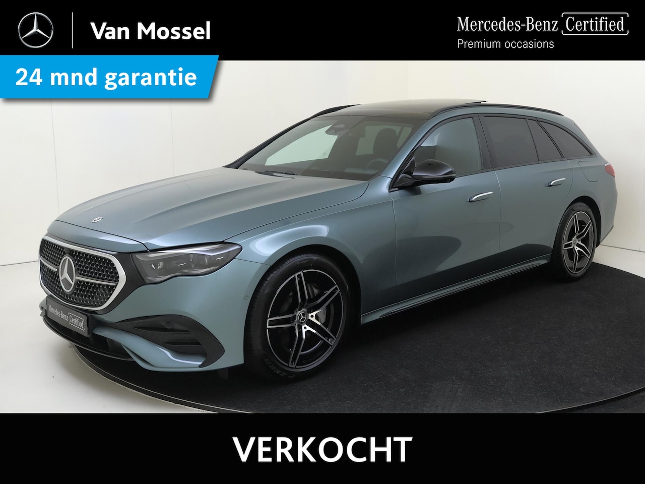 Mercedes-Benz E-klasse Estate - 300 e AMG Line / Premium/ Panoramadak/ SUPERSCREEN/ Burmester 4D/ El. Trekhaak/ Stoelverwa - AutoWereld.nl