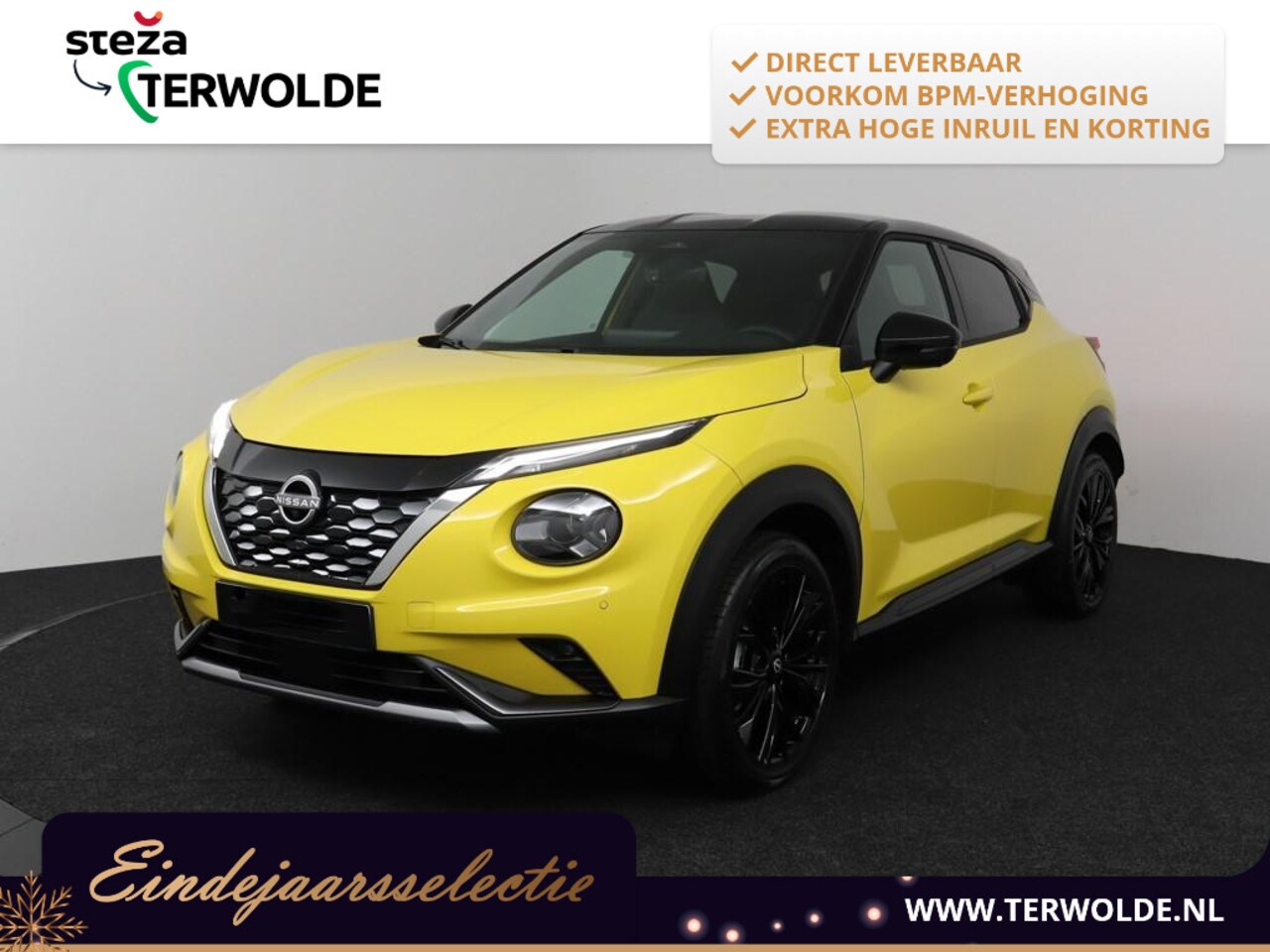 Nissan Juke - 1.6 Hybrid N-Sport |€2000,- VOORRAAD KORTING!! | Stoel en stuur verwarming | Technology pa - AutoWereld.nl