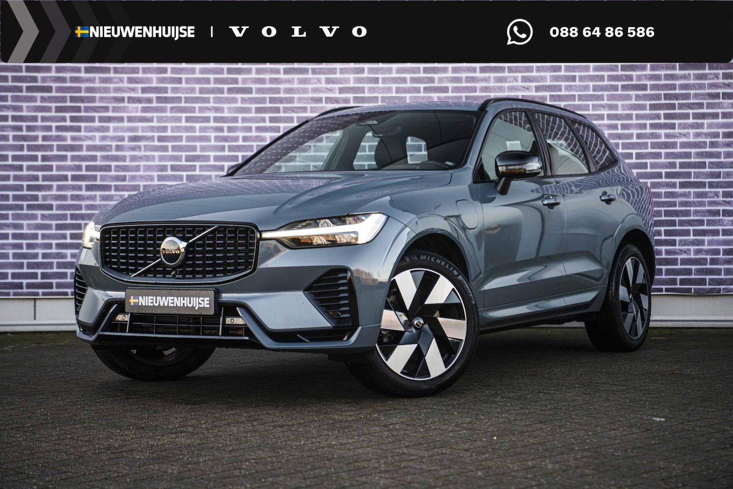 Volvo XC60 - 2.0 T6 Plug-in hybrid AWD Plus Dark | 20” | Sportstoelen | Panoramadak | Adaptieve Cruise - AutoWereld.nl