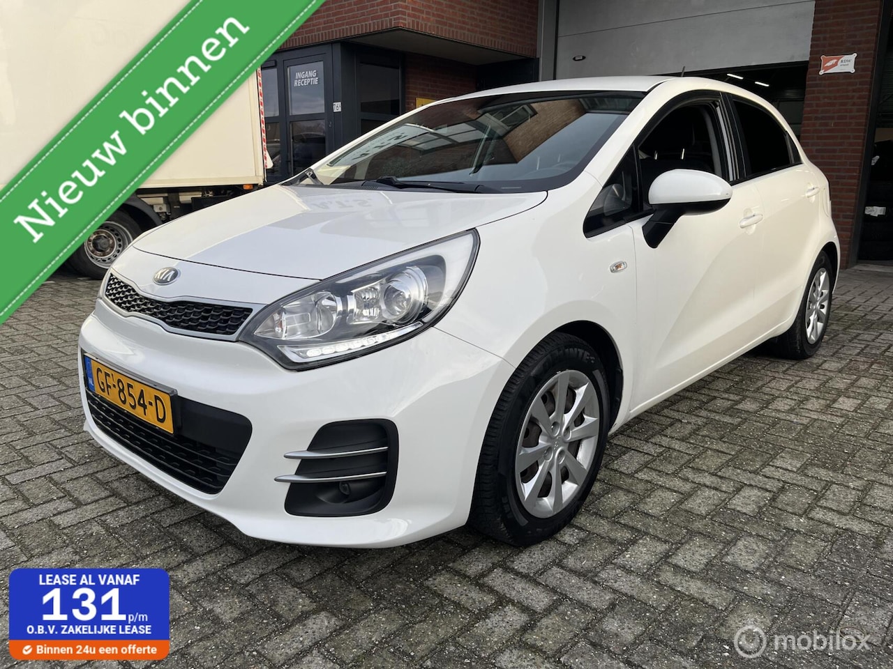 Kia Rio - 1.2 CVVT DynamicLine NAVI*AIRCO*CAMERA*CRUISE* - AutoWereld.nl