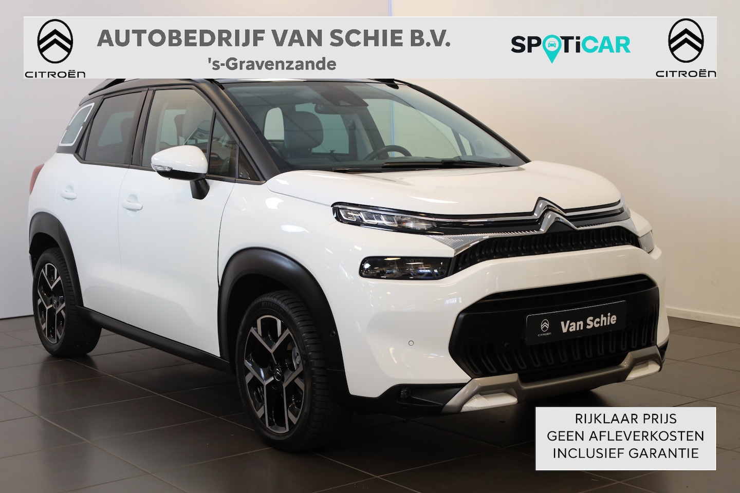 Citroën C3 Aircross - PT 130 Shine Automaat-6 2-Tone | Leer | Sensoren v+a - AutoWereld.nl