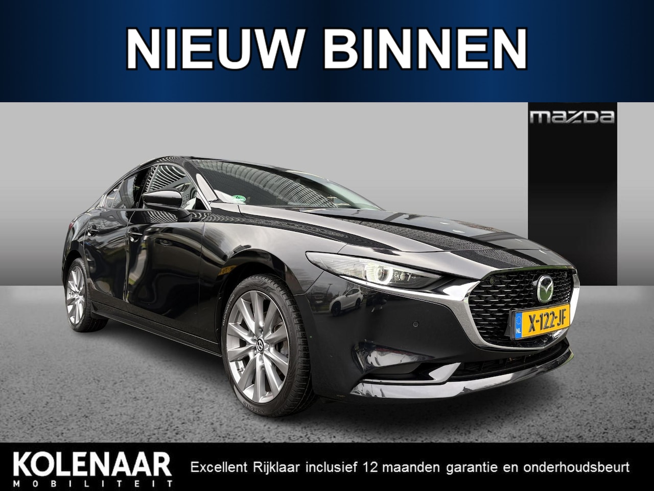 Mazda 3 - Sedan Exclusive-line 2.0 e-Sky-G 150pk Comfort Pack/1e eigenaar/Dealeronderhouden/Navi/HUD - AutoWereld.nl