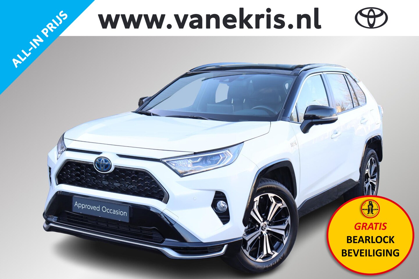 Toyota RAV4 - 2.5 Plug-in Hybrid AWD Bi-Tone Plus, Pano, Head Up - AutoWereld.nl