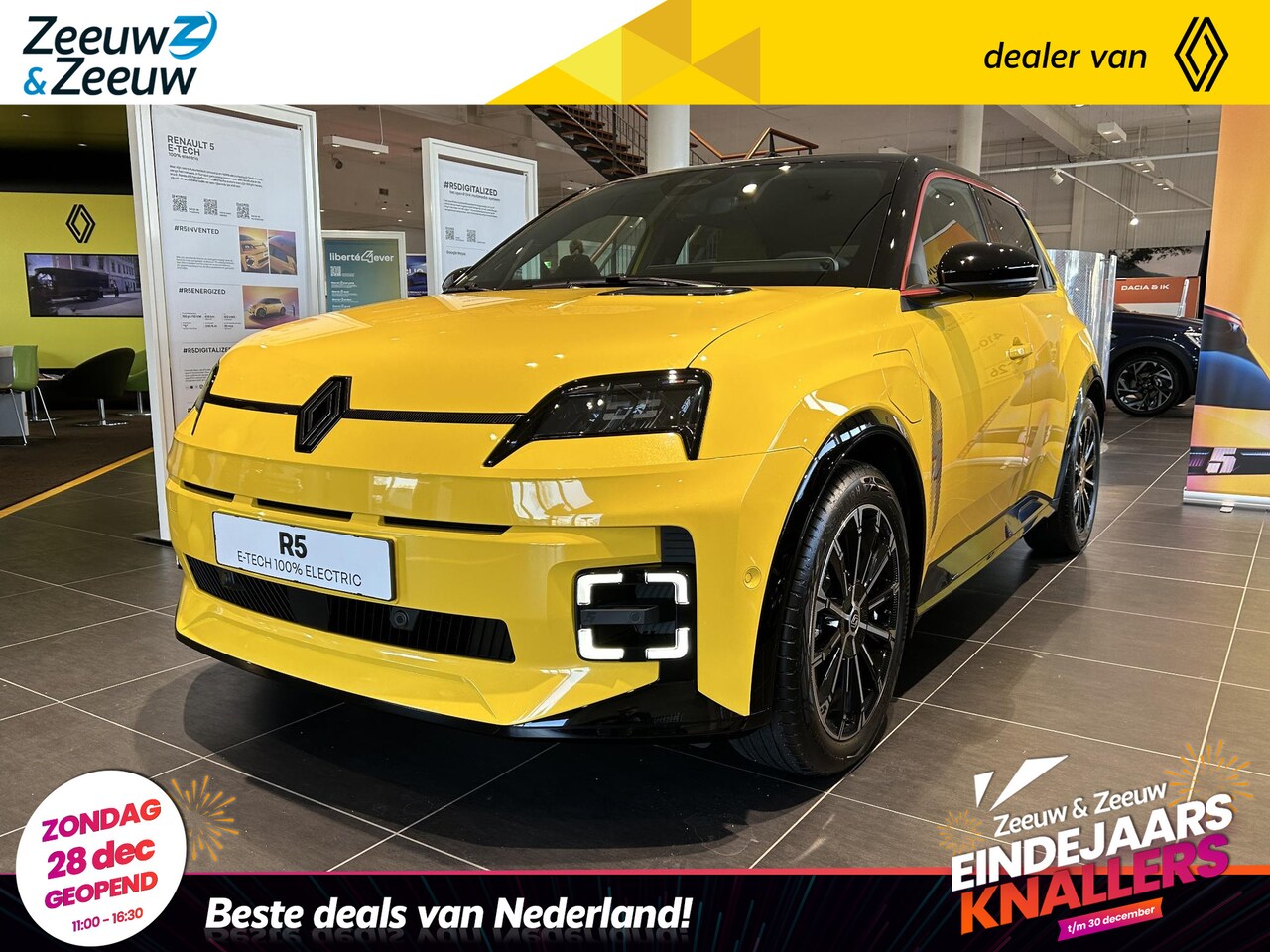 Renault 5 - comfort range iconic cinq 52 kWh | De nieuwe Renault 5 | Auto van het Jaar 2025 | Nu bij Z - AutoWereld.nl