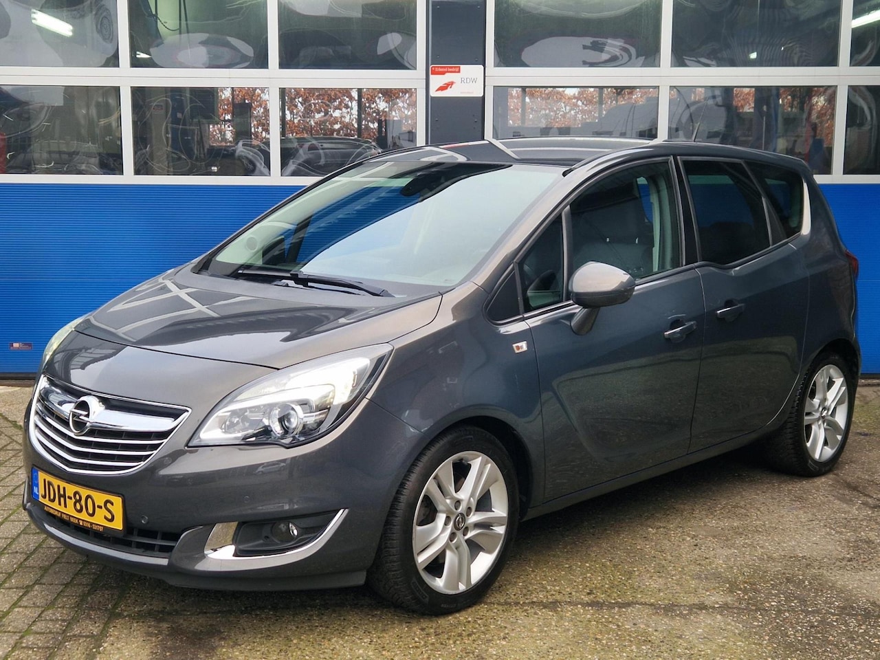 Opel Meriva - 1.4 Turbo Automaat / Fietsendrager / Cruise control / Navigatie / Camera / Stuur en stoelv - AutoWereld.nl