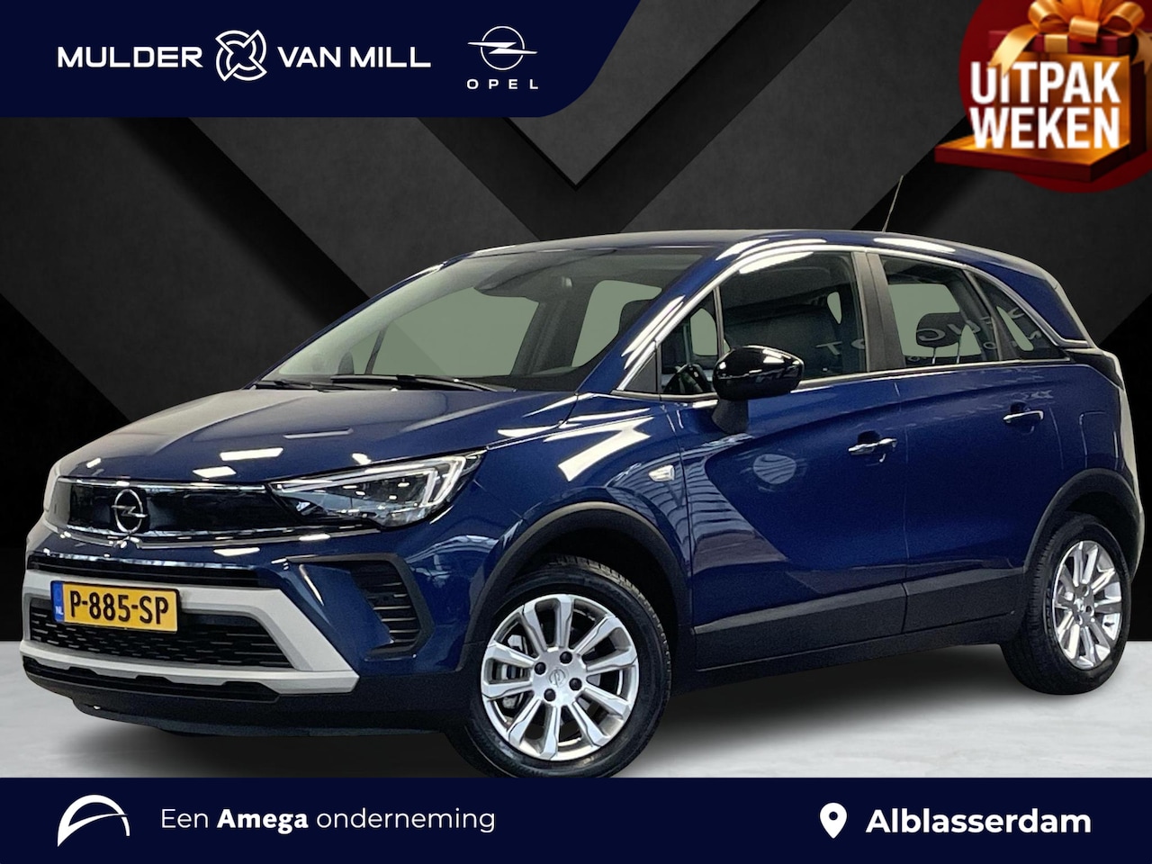 Opel Crossland - Elegance 1.2 Turbo 110pk | 180° CAMERA | AGR-STOEL | NAVI PRO | CLIMA | FULL LED | ISOFIX - AutoWereld.nl