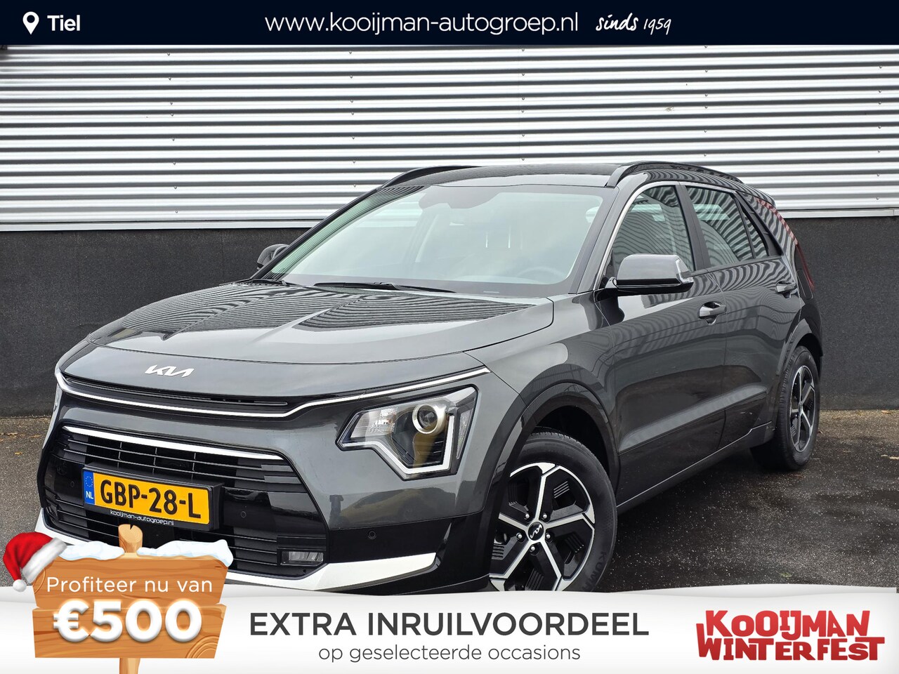 Kia Niro - 1.6 GDi Hybrid DynamicLine Trekhaak, navigatie Apple CarPlay/Android Auto, parkeersensoren - AutoWereld.nl