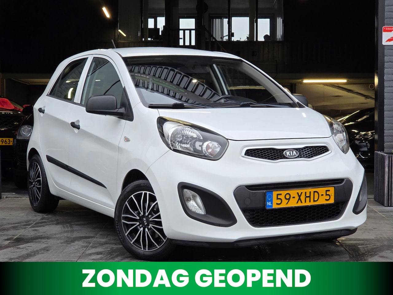 Kia Picanto - 1.0 CVVT Airco|Cruise|Bluetooth|NAP|APK - AutoWereld.nl