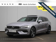 Volvo V60 - T6 Plug-in hybrid AWD Plus Bright | Panoramadak | Semi elektrische trekhaak | Rondomzicht