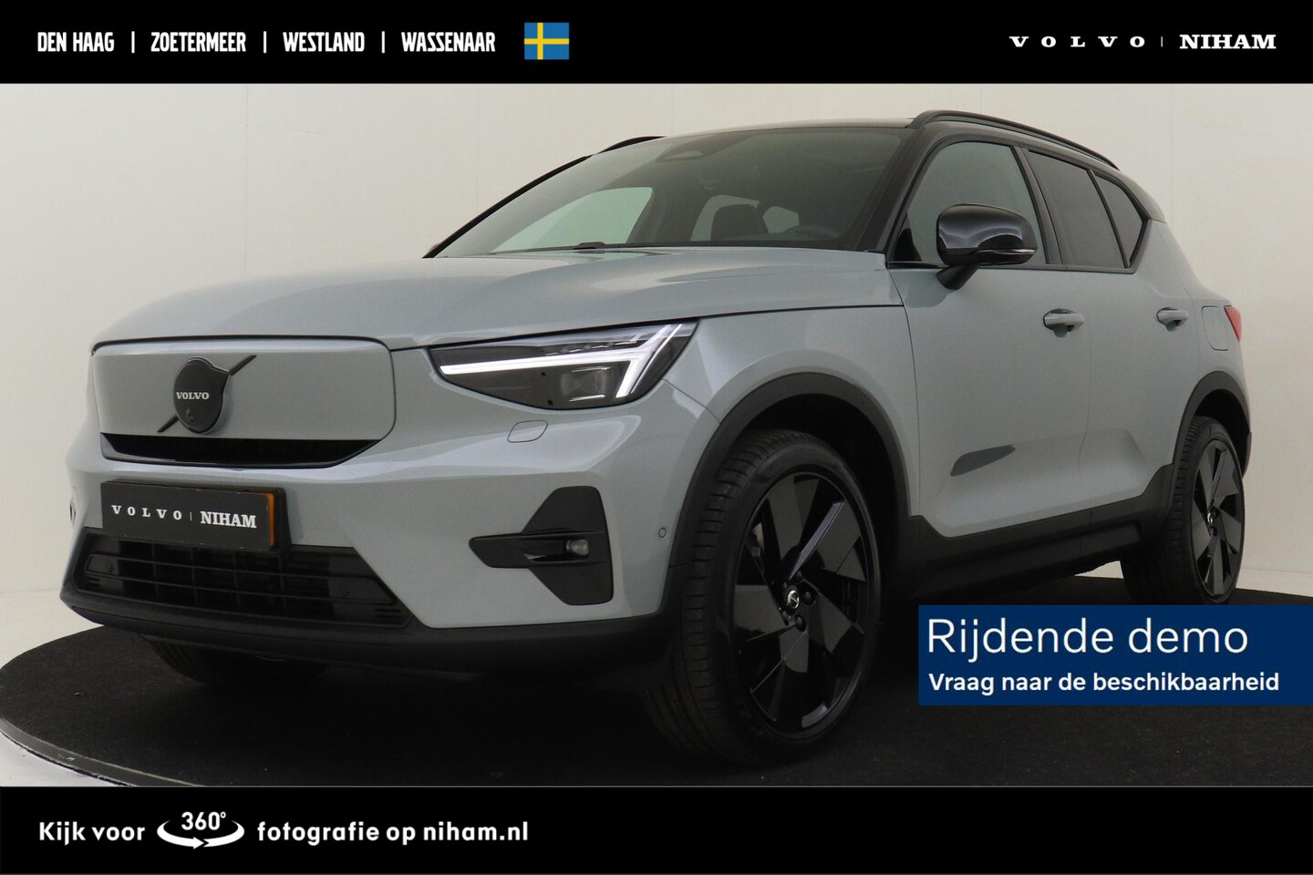 Volvo EX40 - SINGLE MOTOR EXTENDED RANGE ULTRA BLACK ED. 82 kWh -PANO.DAK|HARMAN/KARDON|360°CAM|ADAP.LE - AutoWereld.nl