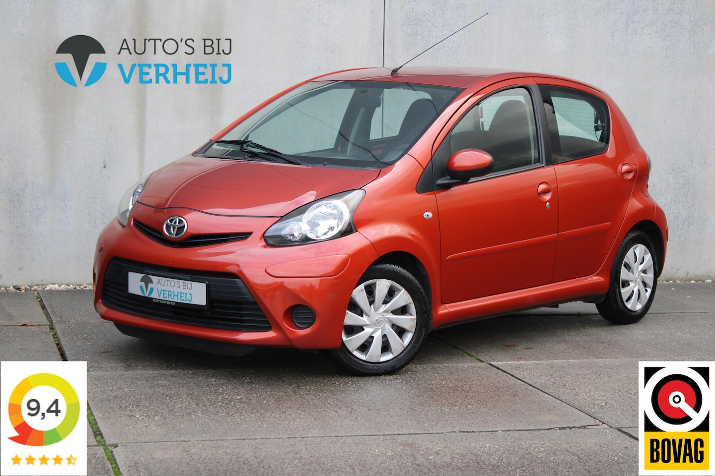 Toyota Aygo - 1.0 VVT-i Comfort Orange / 5-DRS / AIRCO / 1e EIGENAAR - AutoWereld.nl
