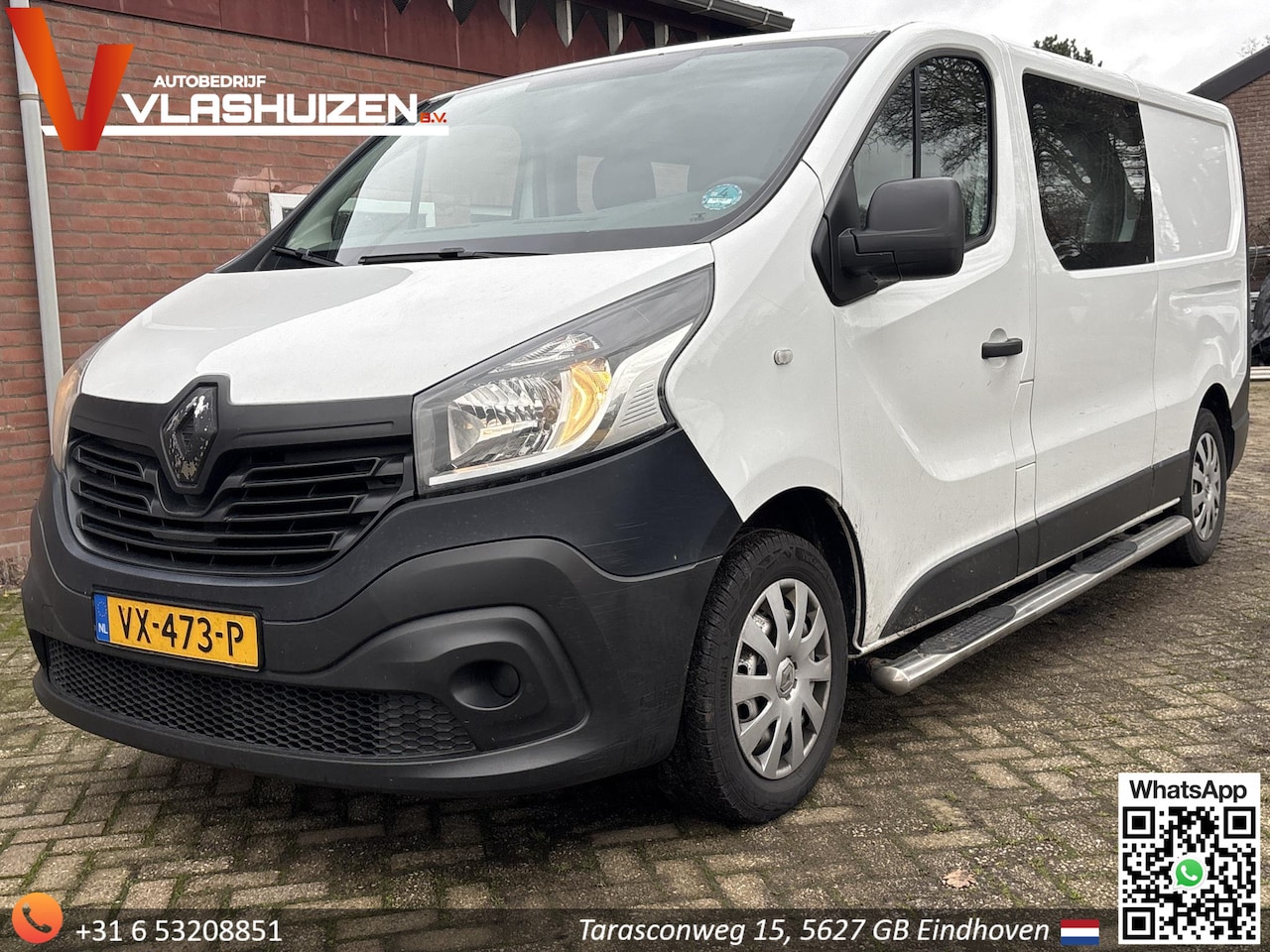 Renault Trafic - 1.6 dCi T29 L2H1 Générique Dubbel Cabine | € 6.950,- NETTO! | Bijrijdersbank | Airco | PDC - AutoWereld.nl
