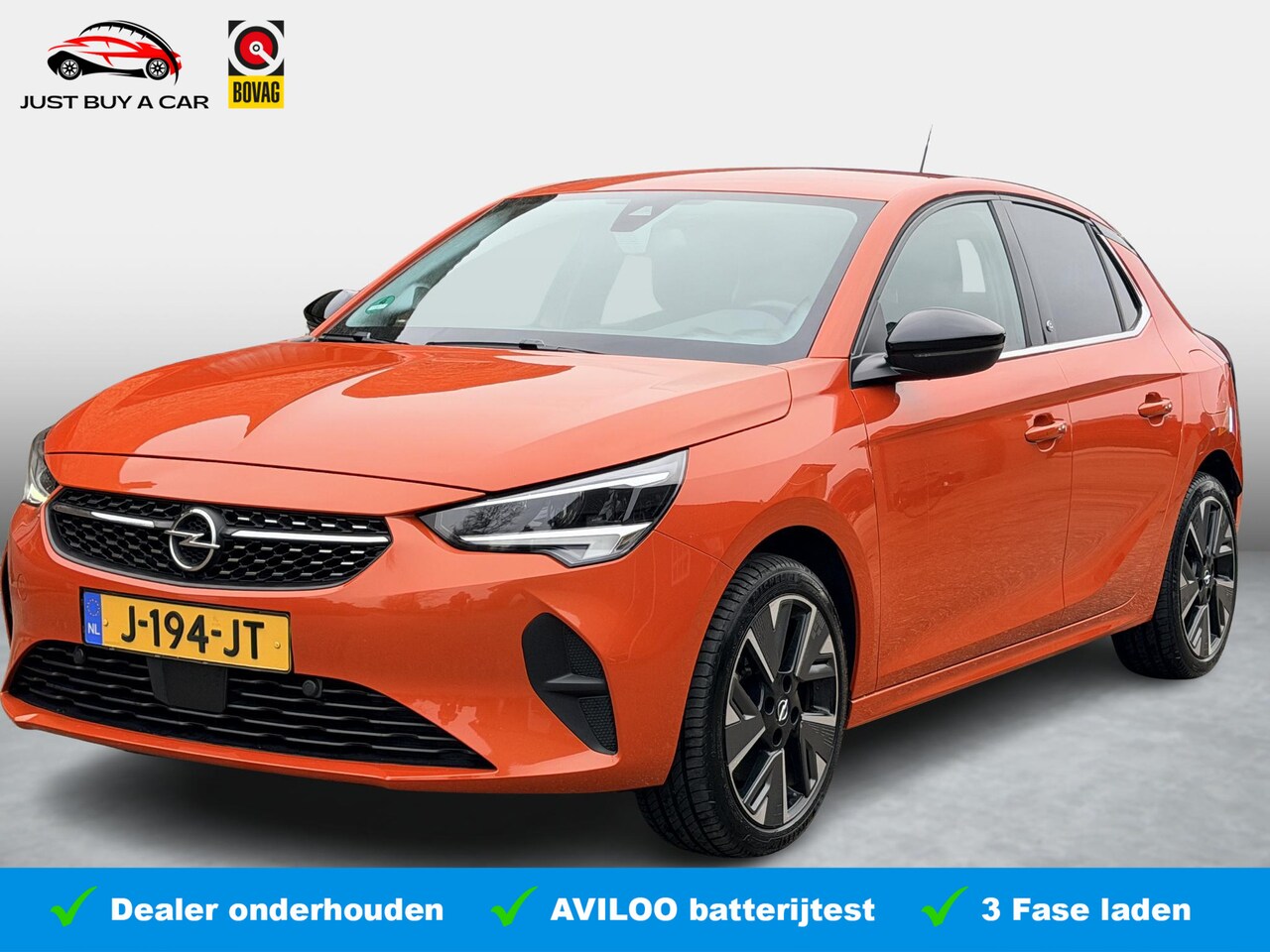 Opel Corsa-e - Elegance 50 kWh SoH 92,3% / 3 Fase / 1e Eigenaar / - AutoWereld.nl