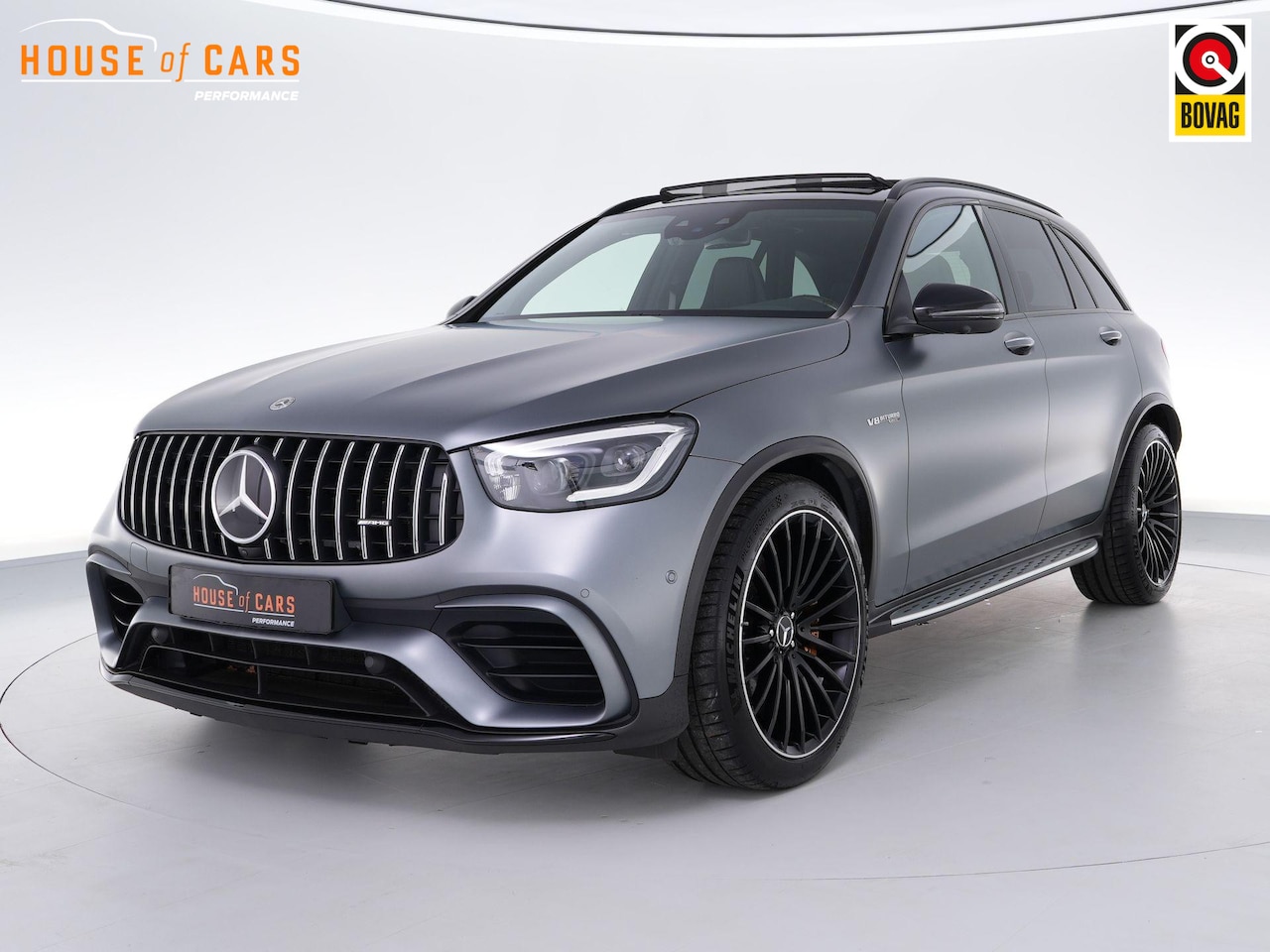 Mercedes-Benz GLC-klasse - AMG 63S 581pk 4MATIC+ Premium Plus |dealer onderhouden|keramisch|schaalstoelen|Burmester|D - AutoWereld.nl