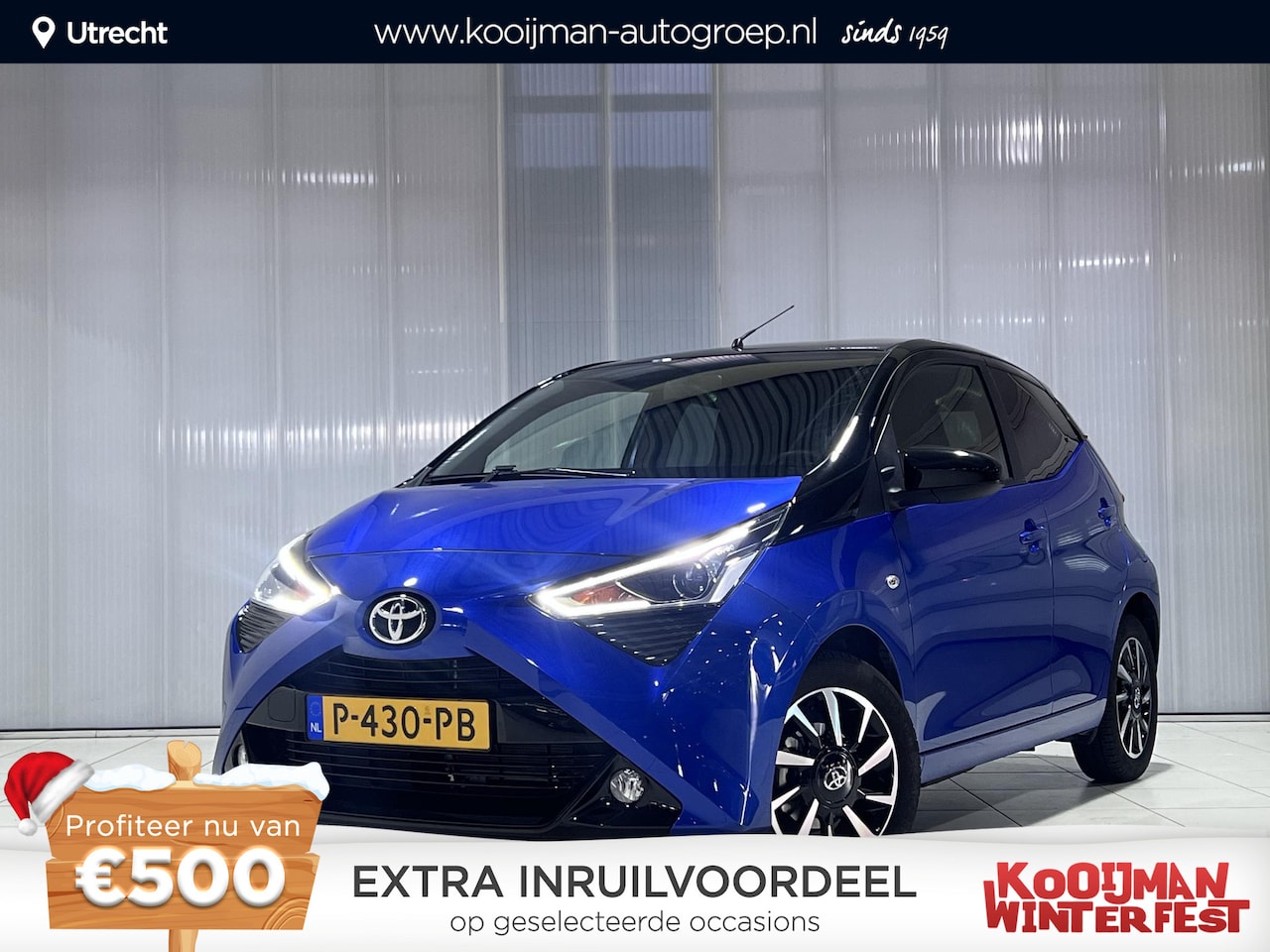 Toyota Aygo - 1.0 VVT-i x-cite ultimate | Lichtmetalen velgen | Lage KM stand | Dealer onderhouden | - AutoWereld.nl
