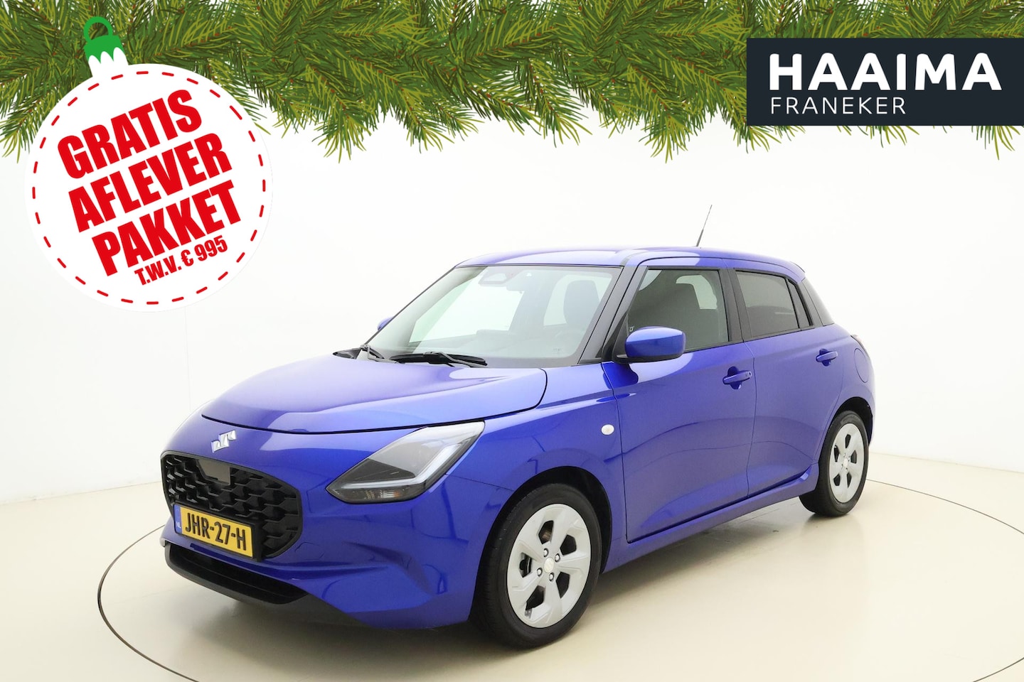 Suzuki Swift - 1.2 Select Smart Hybrid 82pk | Automaat | Navigatie | Camera | Airco | Lichtmetalen Velgen - AutoWereld.nl