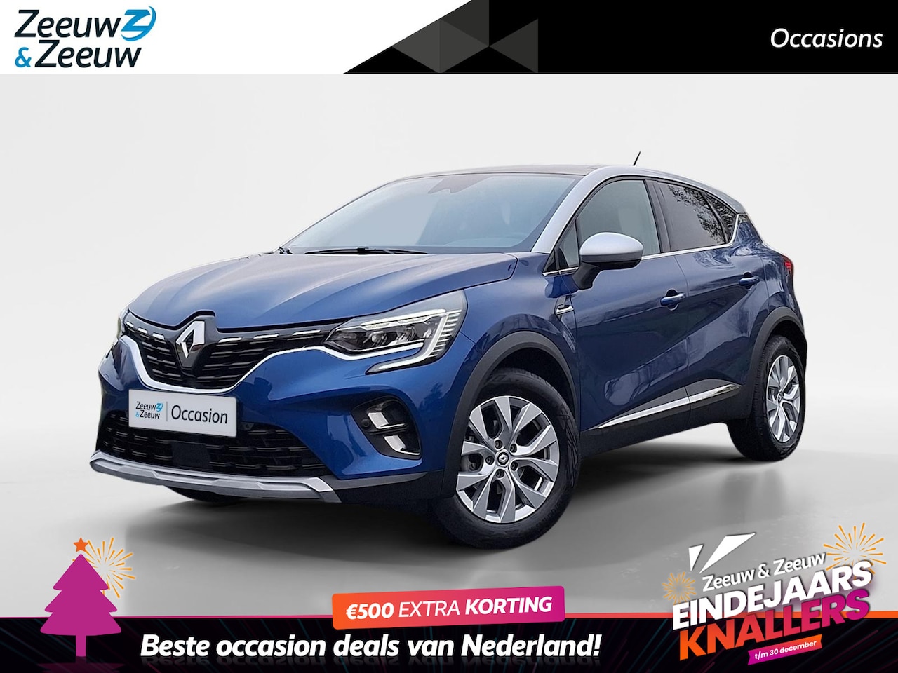 Renault Captur - 1.0 TCe 90 Intens | Navigatie | Panoramadak | Camera | Climate Control | Lichtmetalen velg - AutoWereld.nl