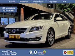 Volvo V60 - 2.4 D6 Twin Engine Momentum Automaat | Leder | Open dak | Trekhaak | Cruise | Stoelverwarm