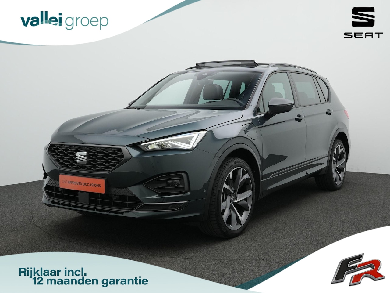 SEAT Tarraco - 1.4 TSI e-Hybrid 245 pk DSG PHEV FR Business | Panoramadak | Trekhaak | Leder | Geheugenst - AutoWereld.nl