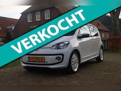 Volkswagen Up! - 1.0 high up BlueMotion | Orig. NL | Panorama | Leder | Lichtmetaal | Stoelverwarming | Keu