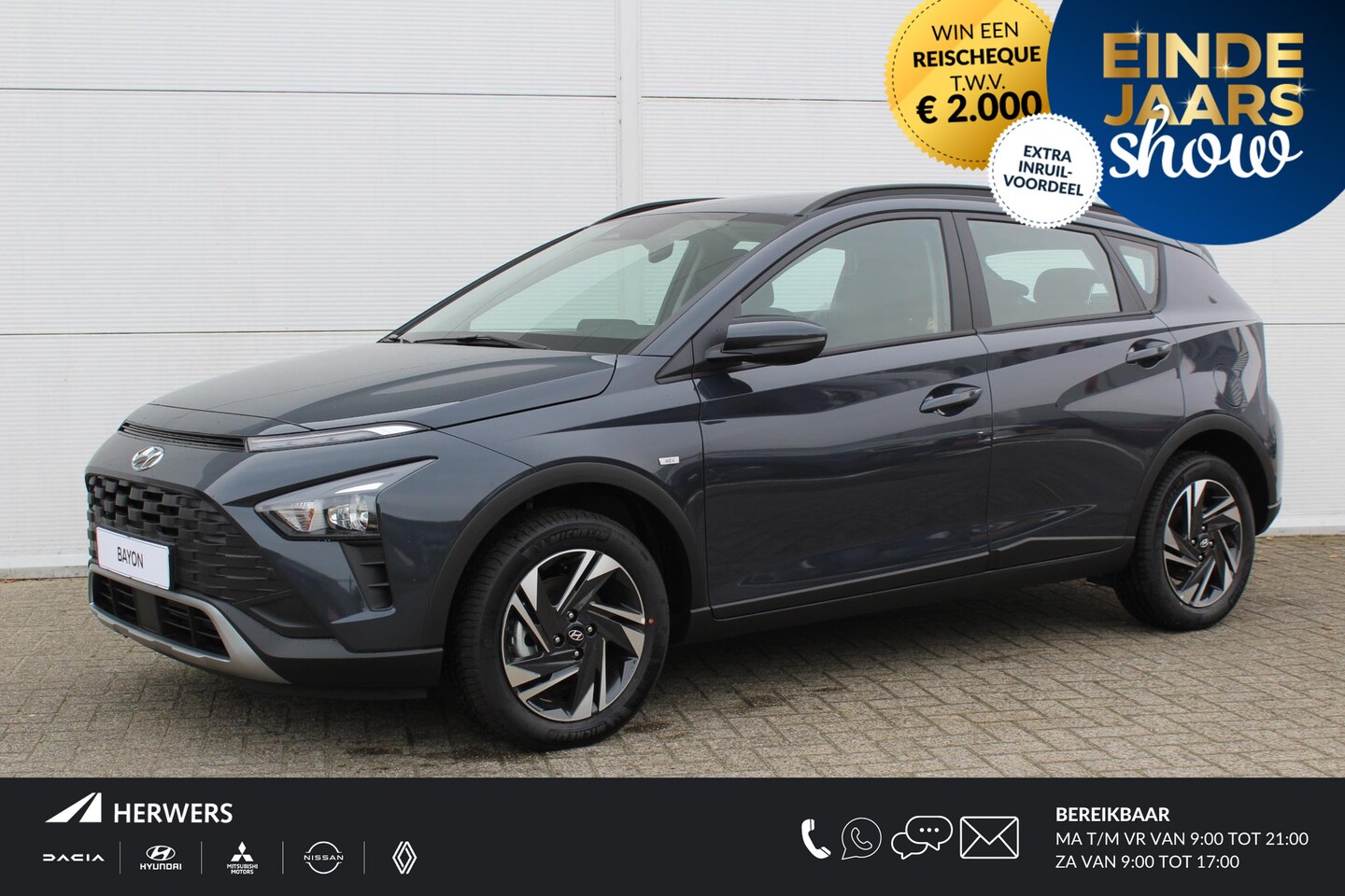 Hyundai Bayon - 1.0 T-GDI Comfort / LES AUTO / Dubbele bediening aanwezig / Airco / LMV / Cruise Control / - AutoWereld.nl