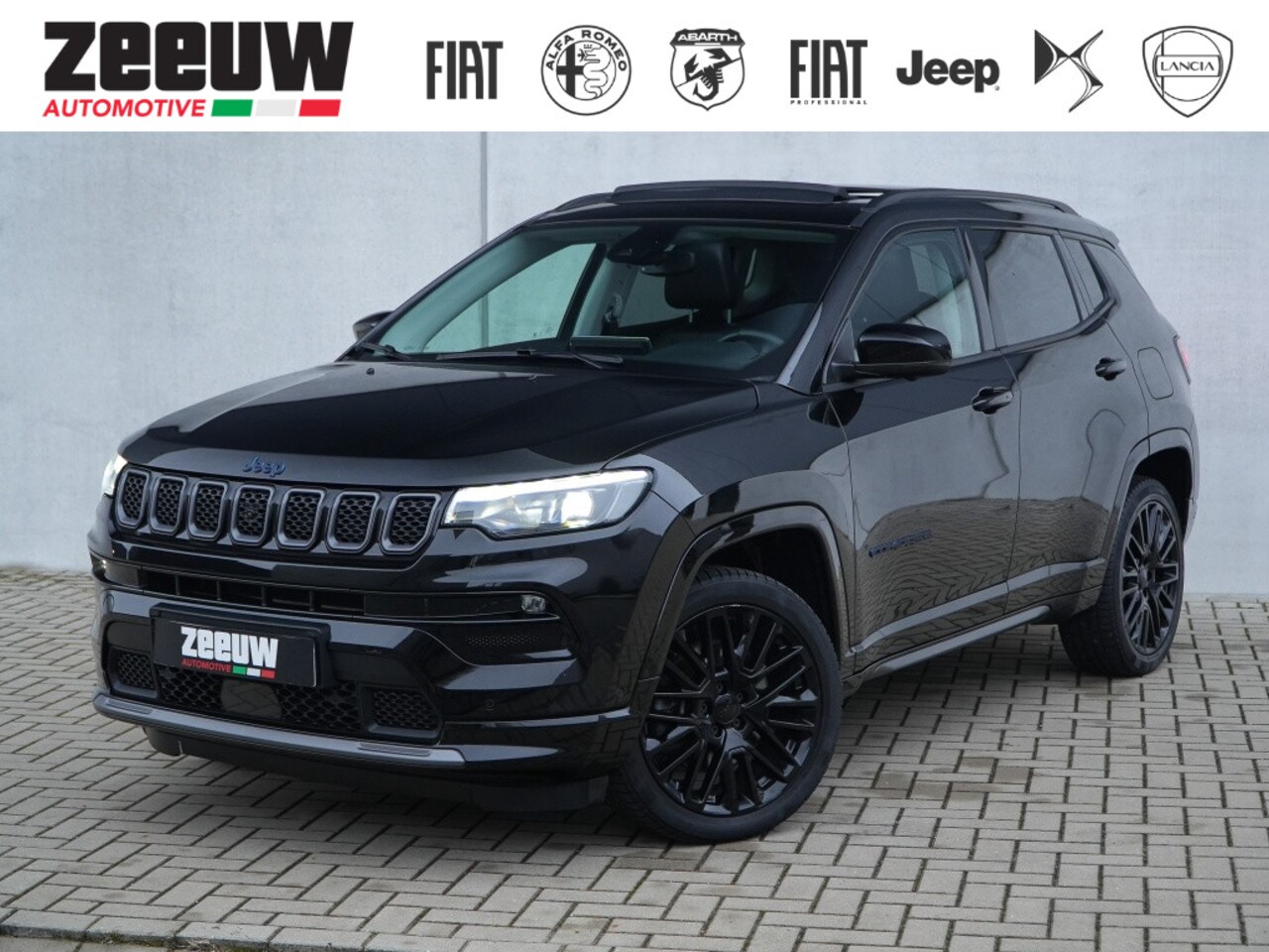 Jeep Compass - 4xe 240 PK Hybrid S | Leder | Pano | Winter | 360Cam | 19" - AutoWereld.nl