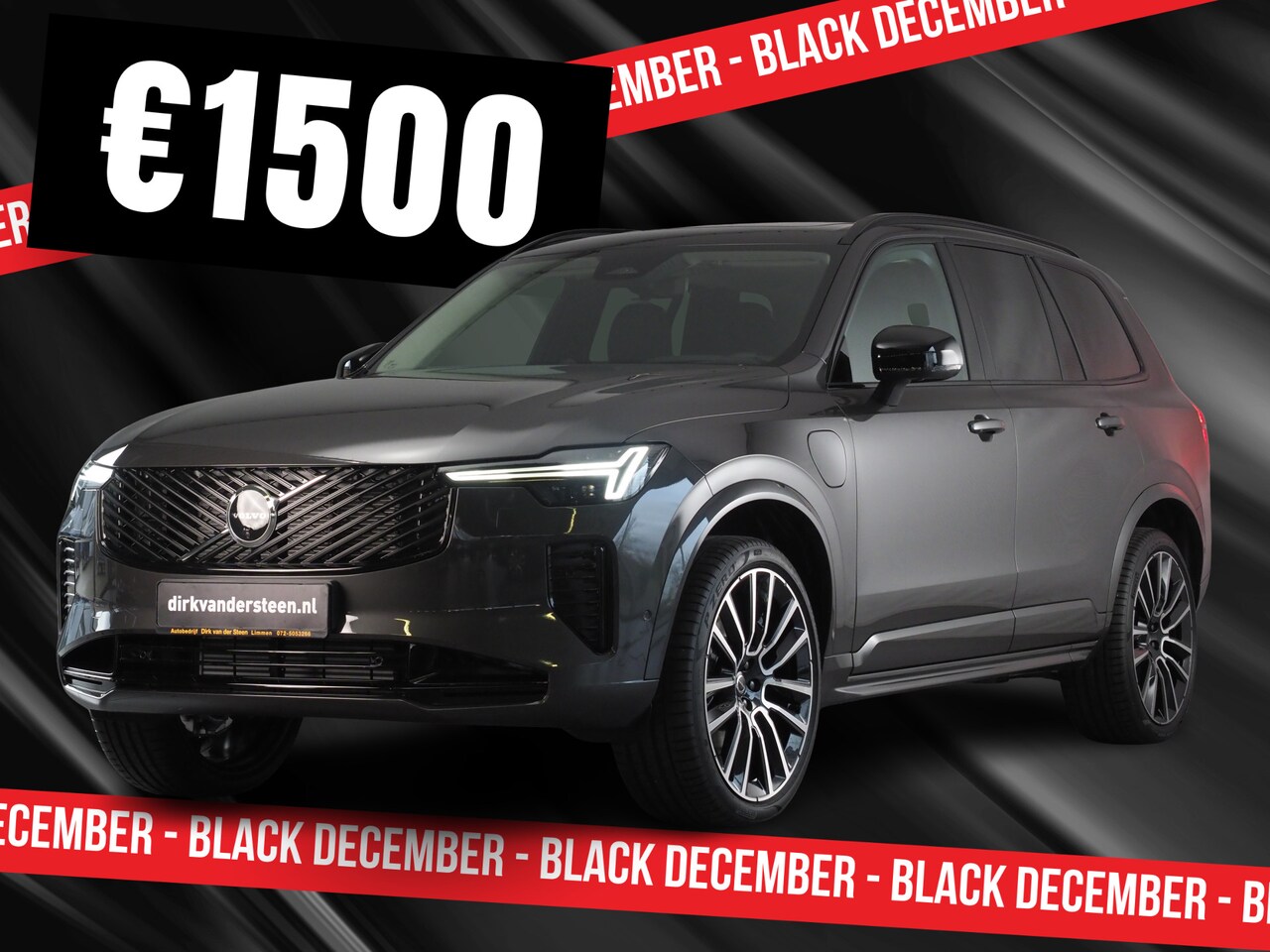 Volvo XC90 - 2.0 T8 Plug-in hybrid AWD Ultra Dark Executive Edition | Luchtvering | Bowers & Wilkins Au - AutoWereld.nl