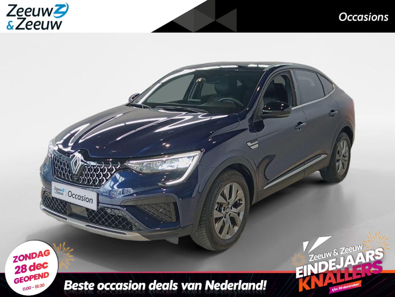 Renault Arkana - 1.6 E-Tech full hybrid 145 techno *Automaat*Navi+Camera*Climate*Parkeersensoren*IN NIEUW S - AutoWereld.nl