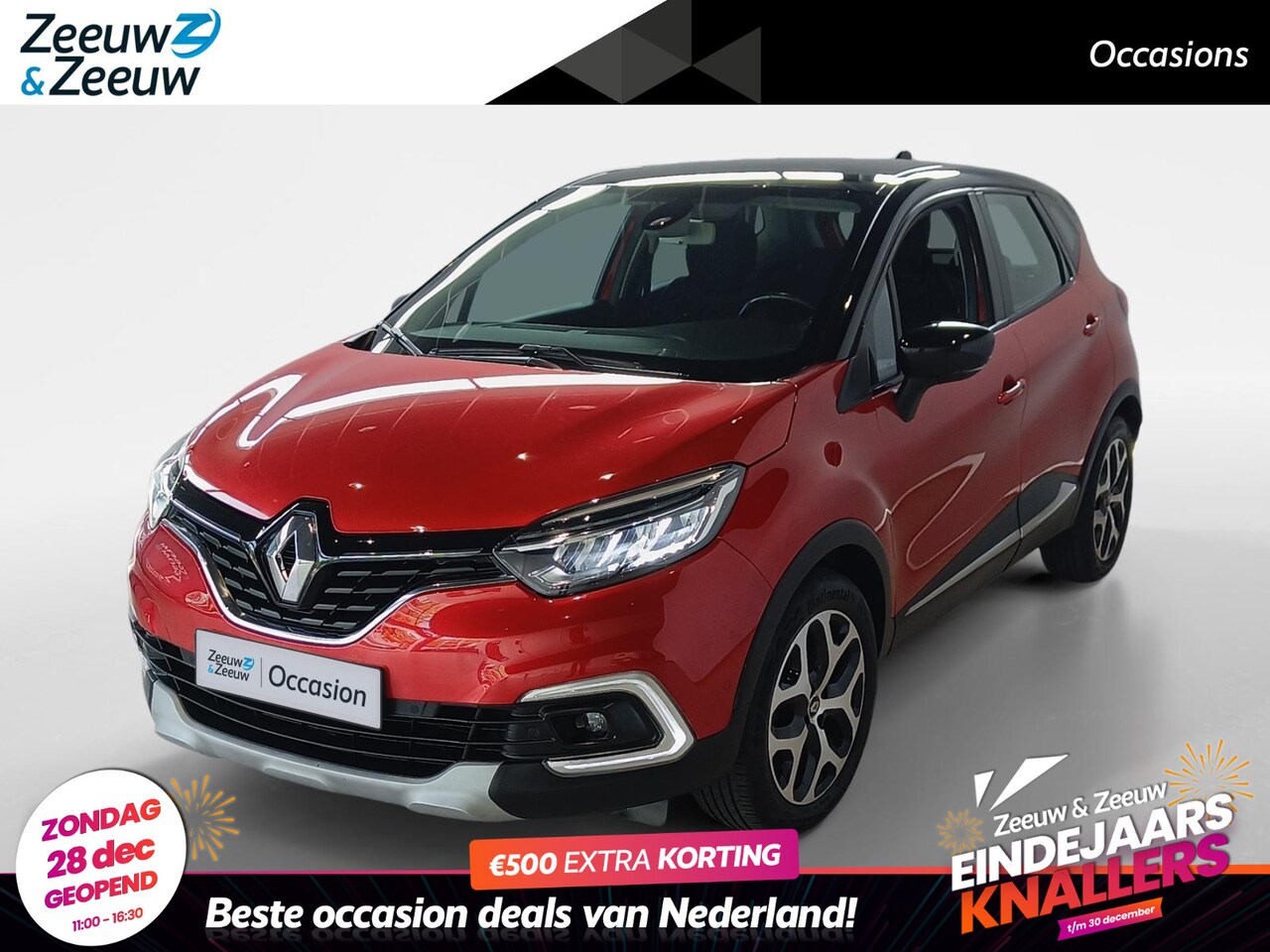 Renault Captur - 0.9 TCe Intens *Navi+Camera*Parkeersensoren*Climate Control*LM. Velgen*Nette auto! - AutoWereld.nl