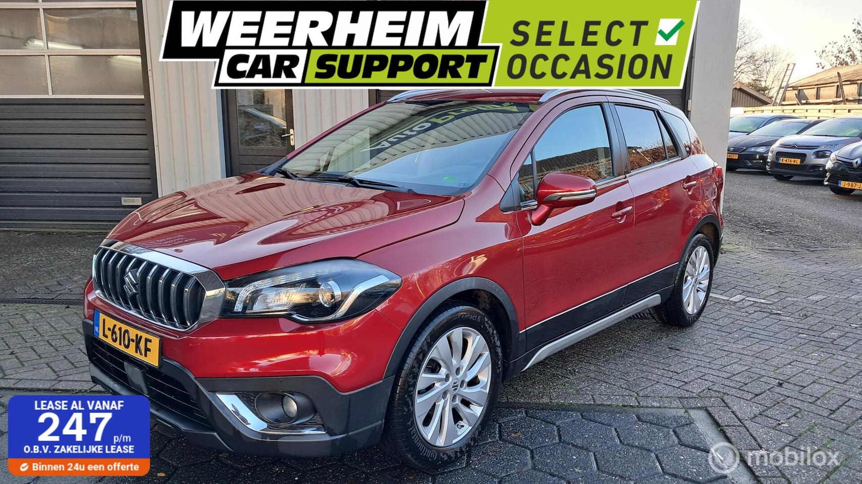 Suzuki S-Cross - 1.0 Boosterjet Select|Aut.|Navi|AUR Cam - AutoWereld.nl