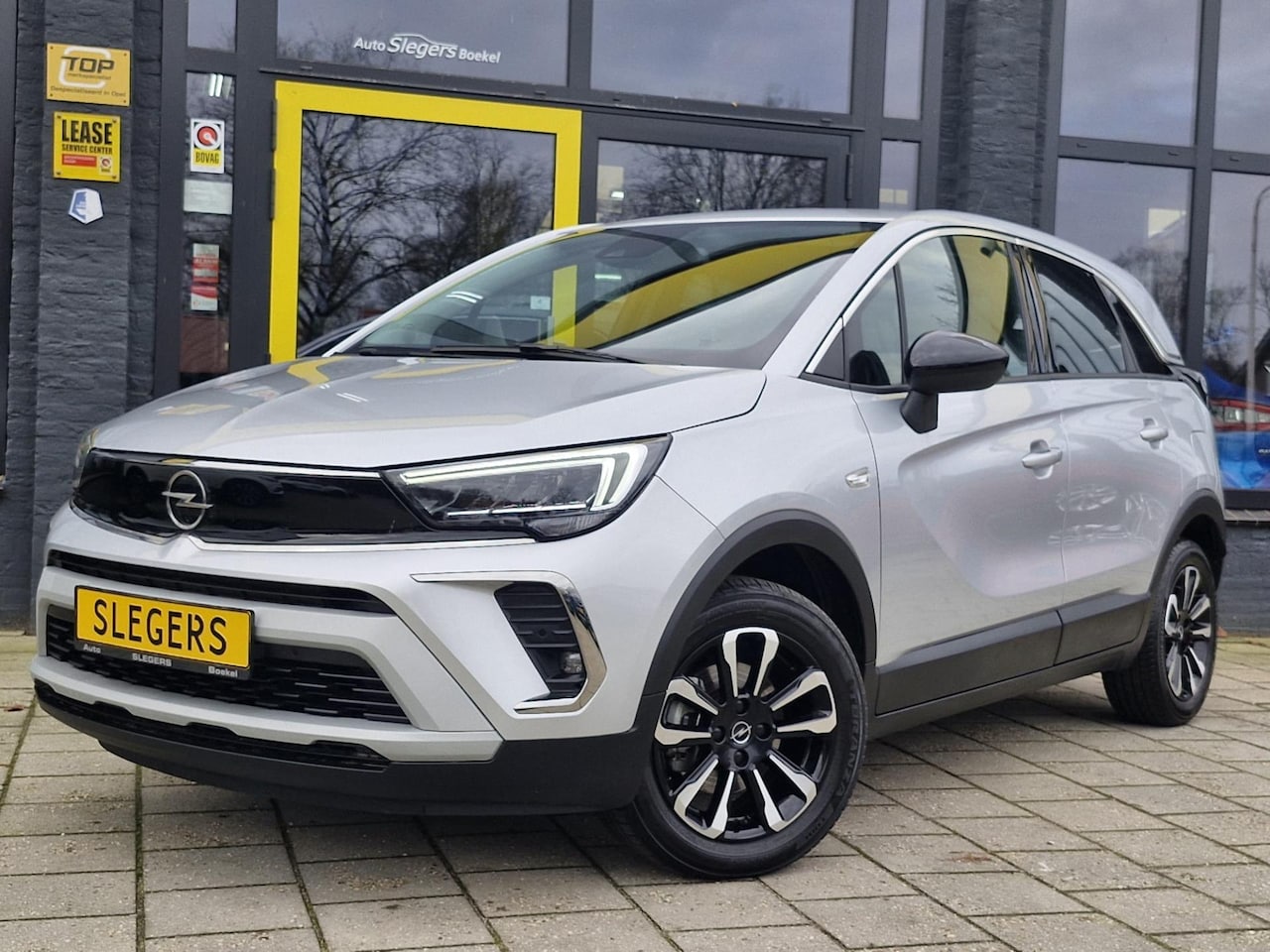 Opel Crossland - 1.2 Turbo Elegance 110PK | Camera + Sens | Navi | Climate | Tel | AGR | Carplay | Android - AutoWereld.nl